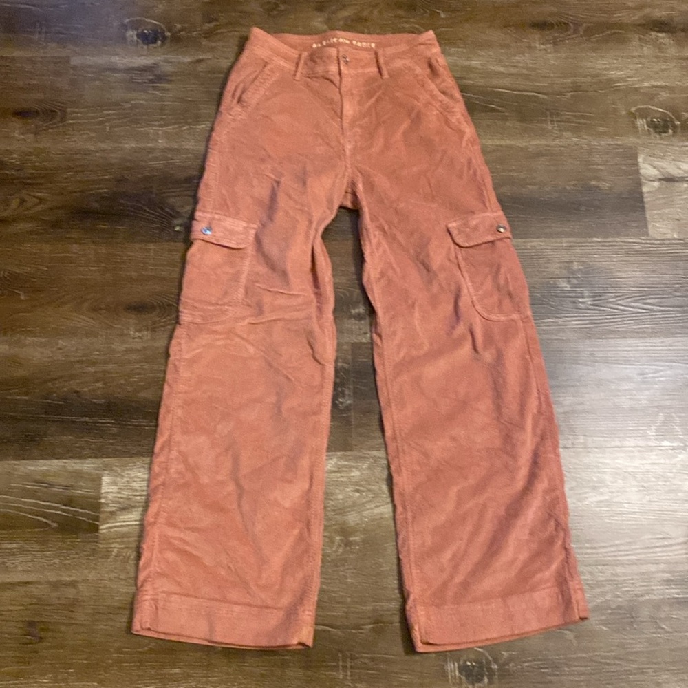 American Eagle Outfitters Corduroy Cargo Pants - Picture 2 of 8